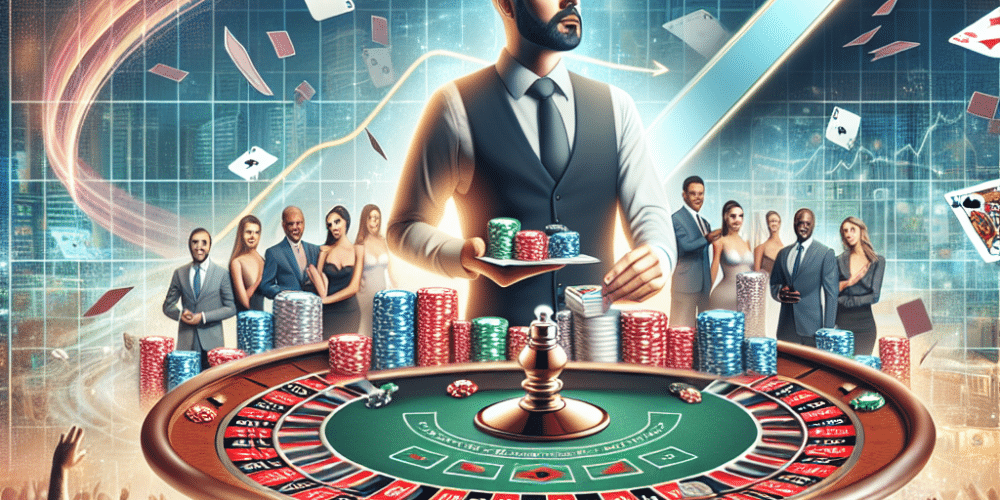L&rsquo;Ascension fulgurante des jeux de croupier en direct dans l&rsquo;industrie des casinos