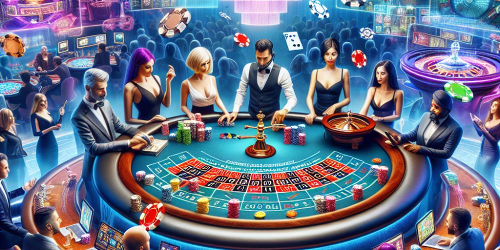 Immersion Totale : Les Jeux de Croupiers en Direct Révolutionnent les Casinos en Ligne