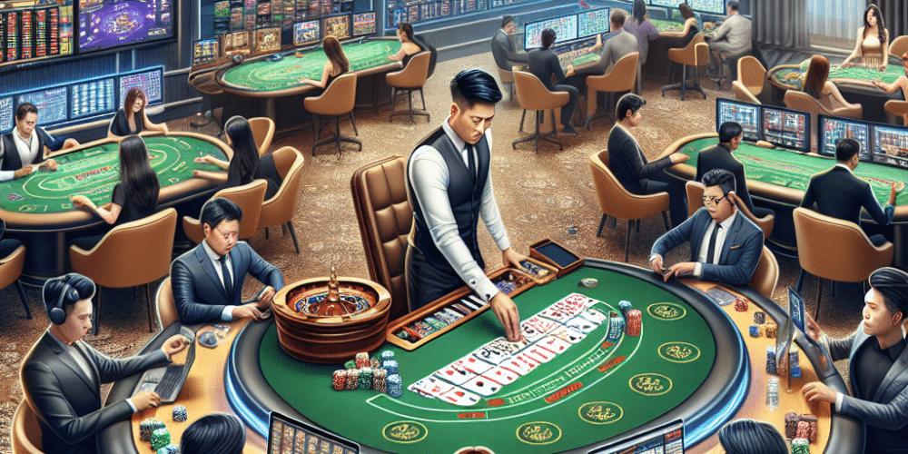 L&rsquo;essor des jeux de croupier en direct : une révolution dans les casinos en ligne
