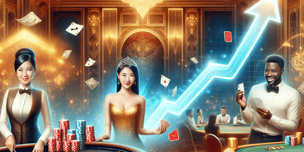 Révolution dans les Casinos en Ligne : L&rsquo;Ascension des Jeux de Croupier en Direct