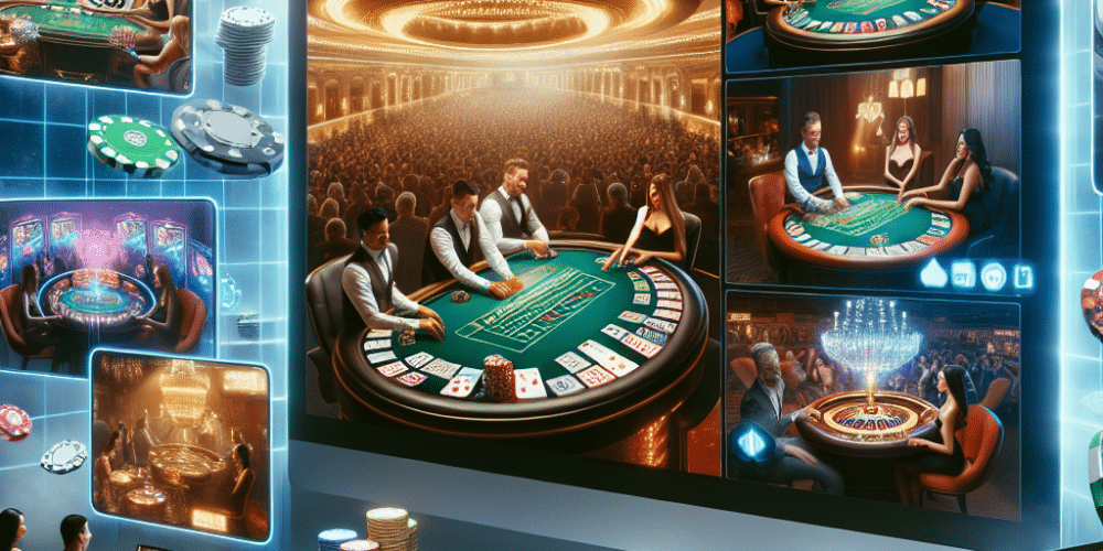 L&rsquo;essor des jeux à croupier en direct révolutionne les casinos en ligne