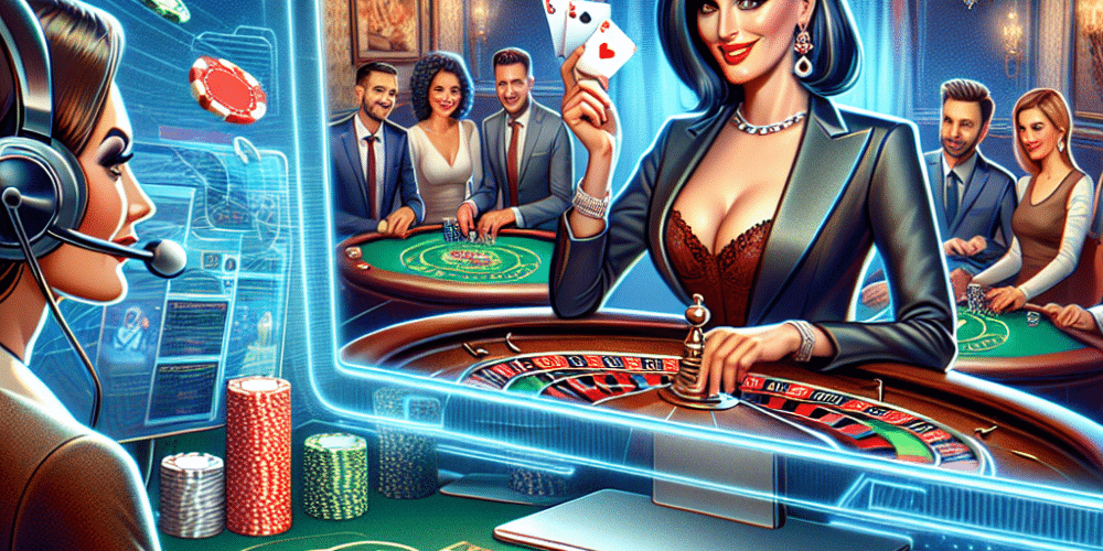 L&rsquo;essor remarquable des jeux de croupier en direct : Une révolution dans l&rsquo;univers des casinos en ligne