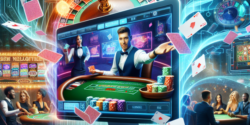 L&rsquo;essor des jeux de croupier en direct : une révolution dans les casinos en ligne