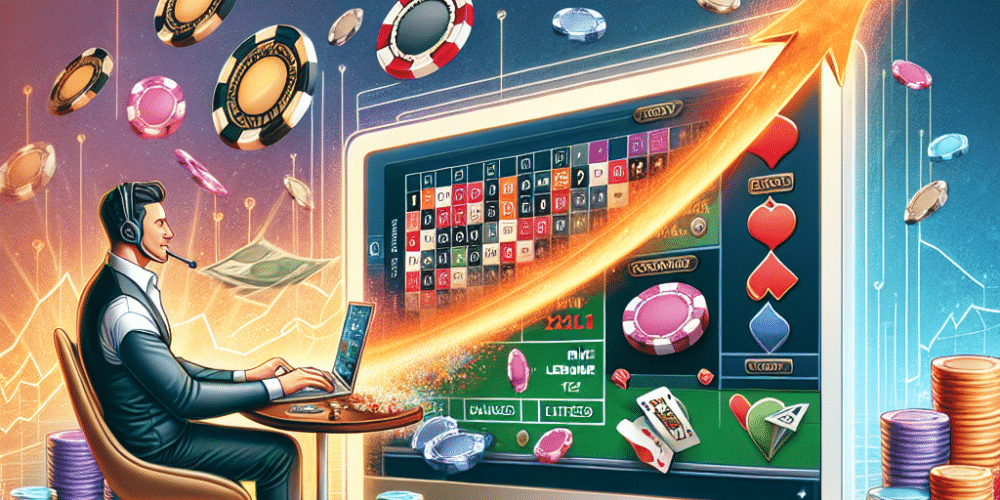 L&rsquo;ascension fulgurante des jeux de croupier en direct : révolution dans les casinos en ligne