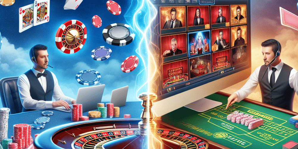 Montée fulgurante des jeux de croupier en direct : Une révolution dans les casinos en ligne