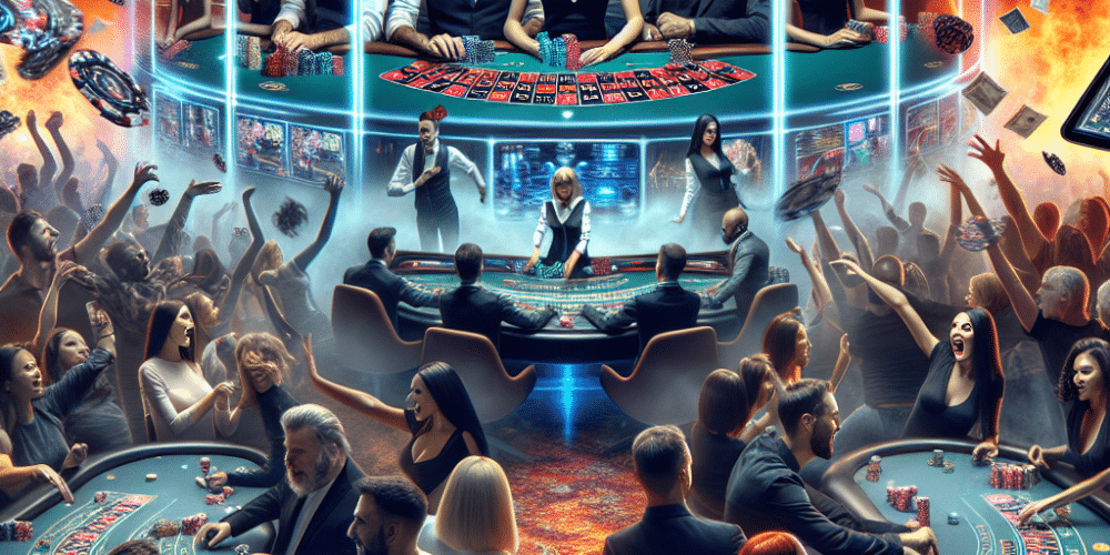 Montée fulgurante des jeux de croupier en direct : la nouvelle ère des casinos en ligne