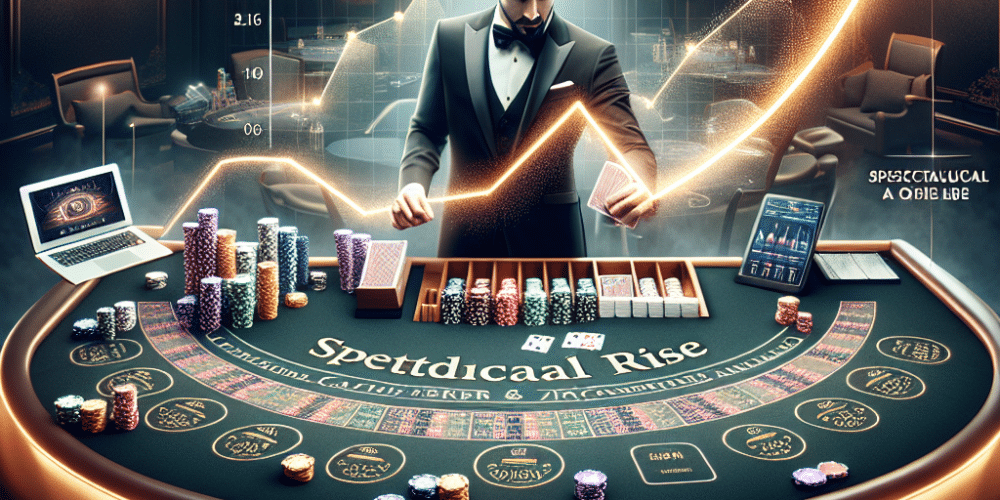 Montée Spectaculaire des Jeux de Blackjack avec Croupier en Direct : Un Nouvel Âge pour les Casinos en Ligne