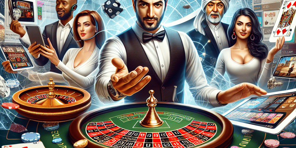 L&rsquo;Ascension fulgurante des jeux de casino avec croupier en direct : Dynamisme et interactivité redéfinis