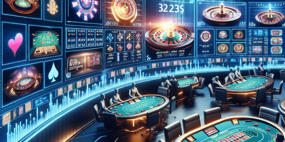 Immersion Totale: L&rsquo;Ascension des Jeux de Casino avec Croupiers en Direct