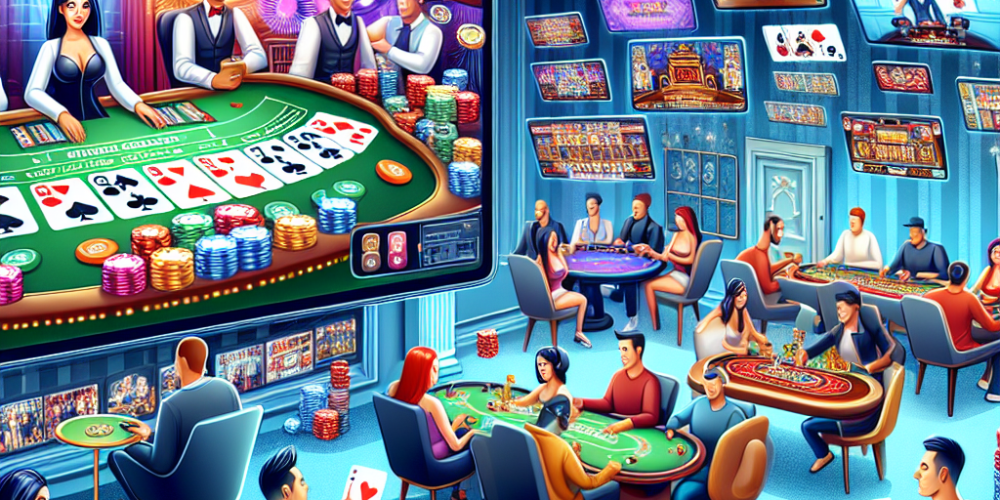 L&rsquo;essor des Jeux de Croupier en Direct : Une Révolution dans les Casinos en Ligne