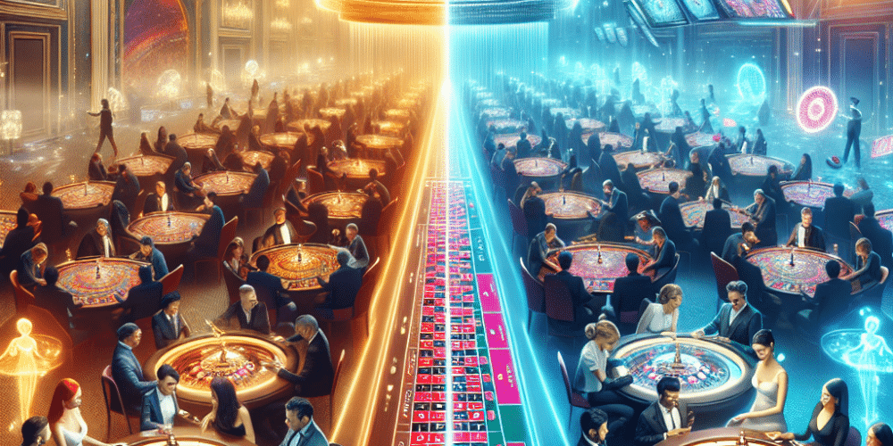 Révolution des Jeux en Direct : L&rsquo;Ascension des Tables de Roulette avec Croupiers en Direct