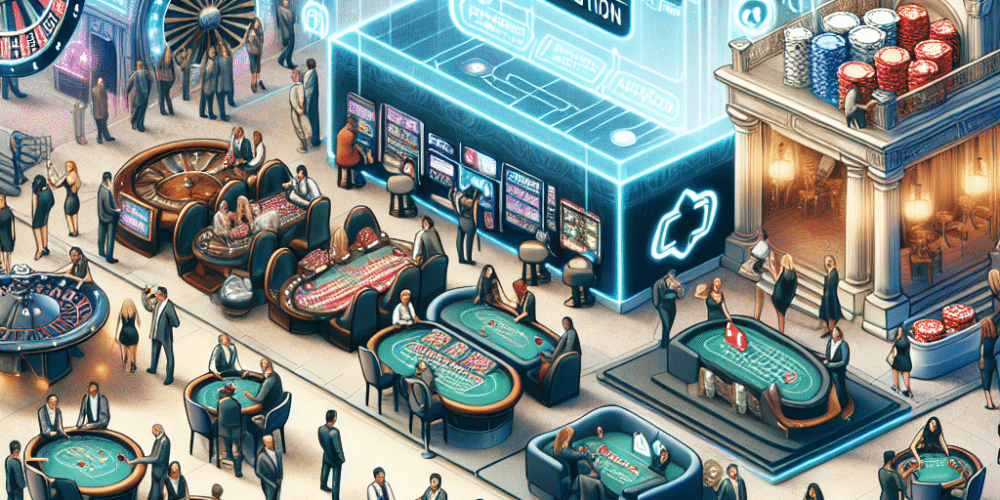 Révolution Numérique dans les Casinos : L&rsquo;Ascension des Jeux de Croupier en Direct
